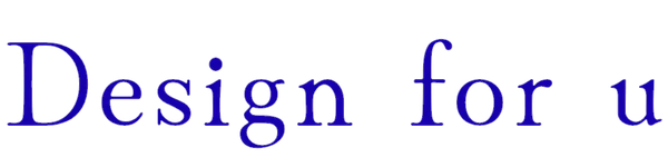 Design for u